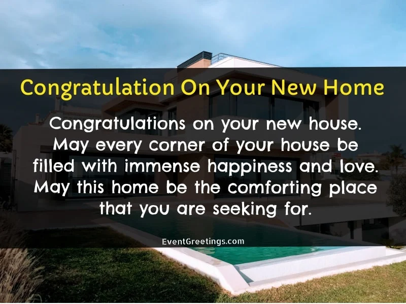 new home congratulations