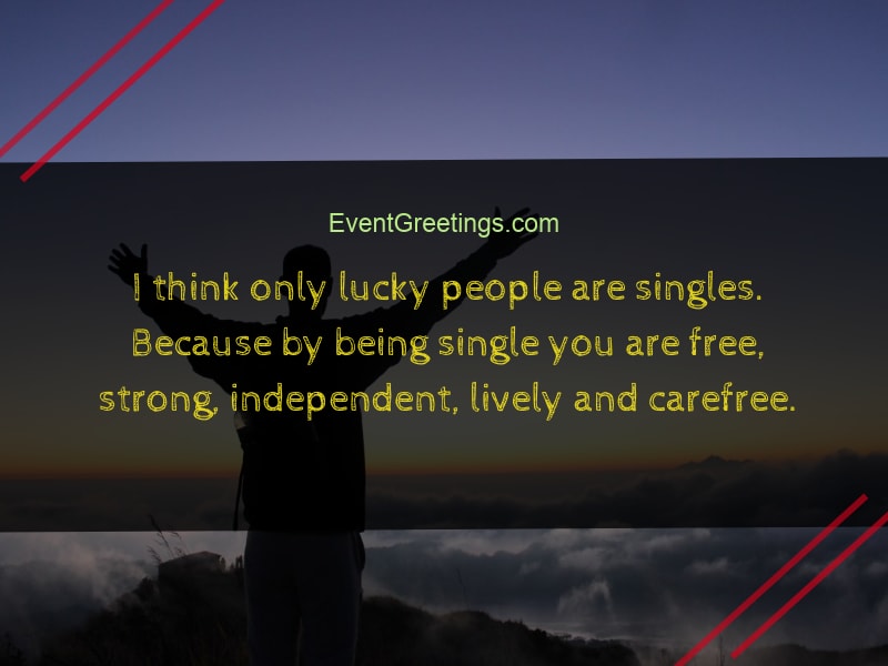 quotes about being single