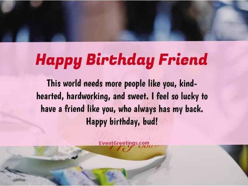 birthday wishes for friend