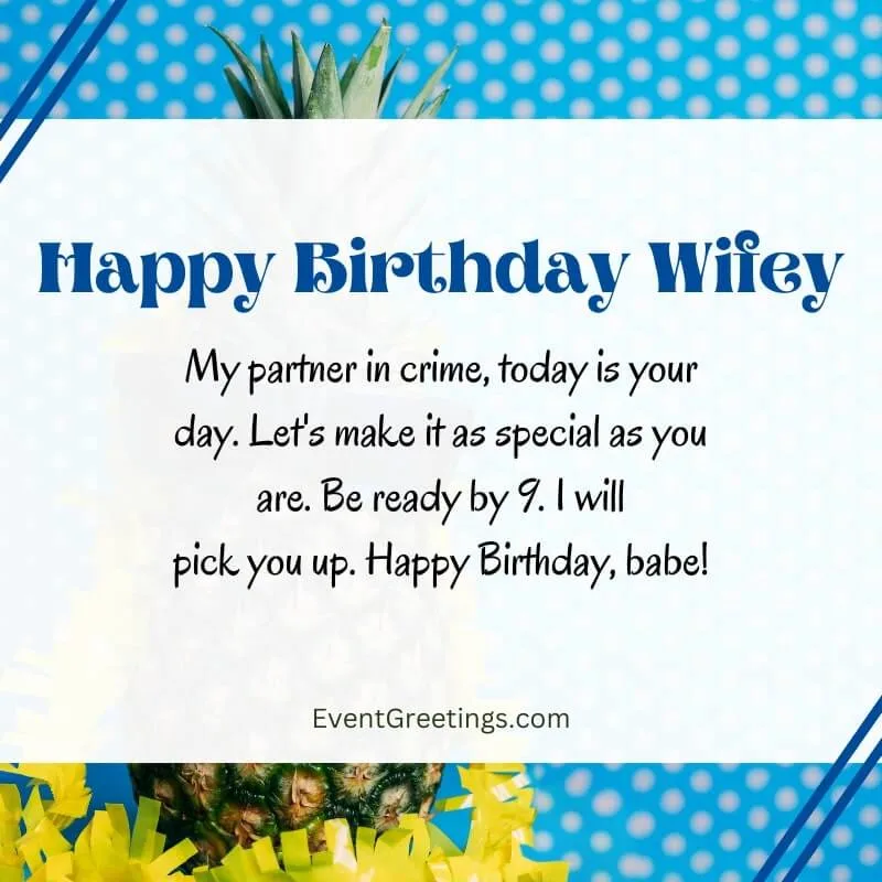 Happy Birthday wishes for wife