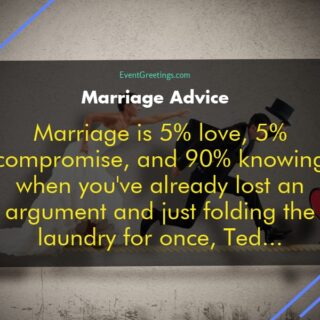 Funny marriage advice