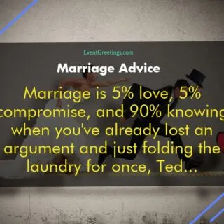 Funny marriage advice