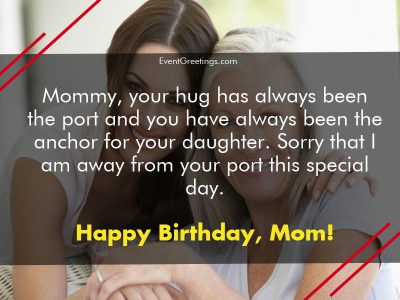 happy birthday mom from daughter images