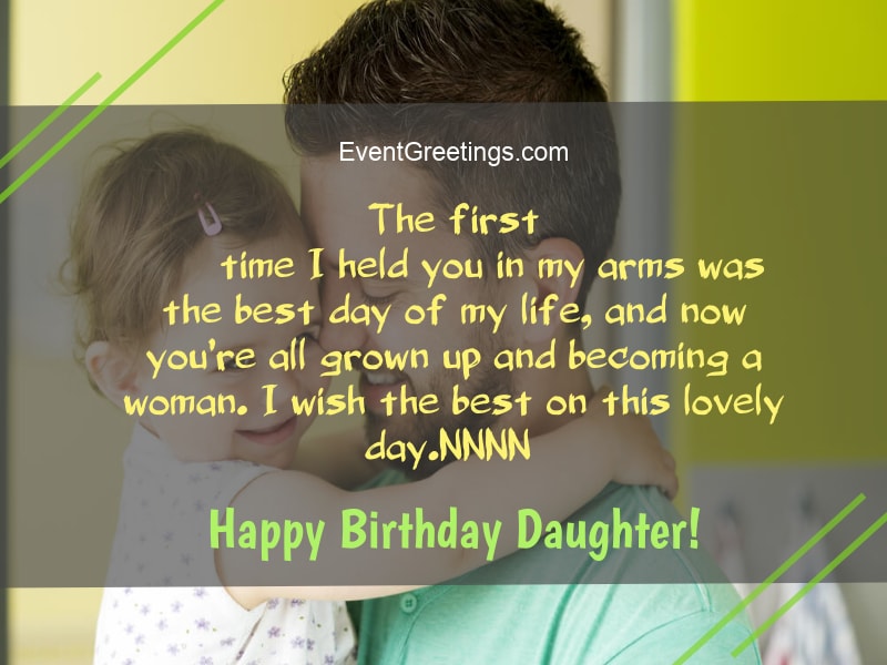 birthday greetings for dad from daughter