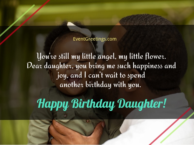 birthday wish for daughter from dad