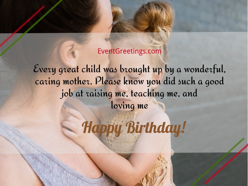birthday wishes for mom from daughter 