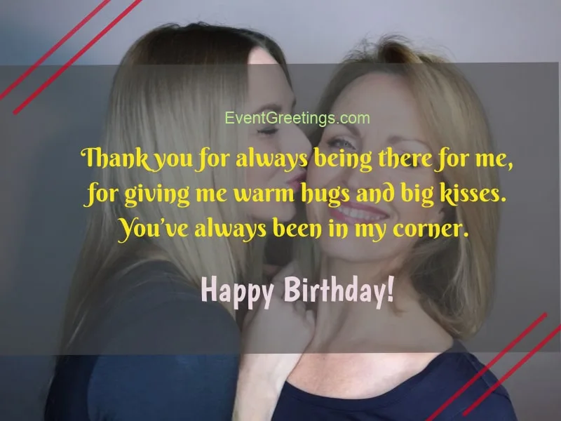 birthday wishes for mom from daughter