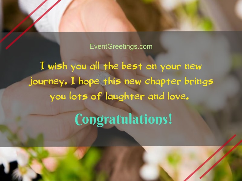 engagement ceremony message