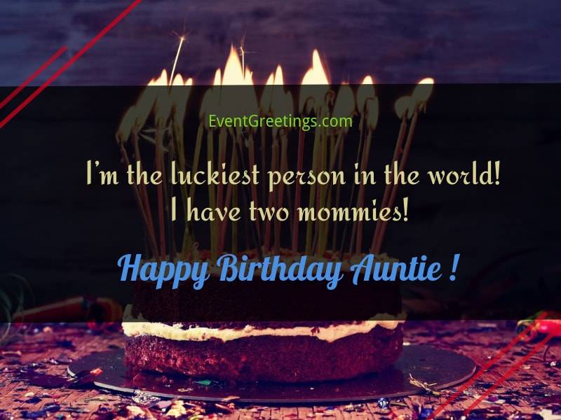 happy birthday wishes for auntie