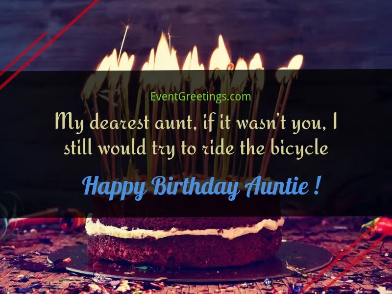 happy birthday auntie