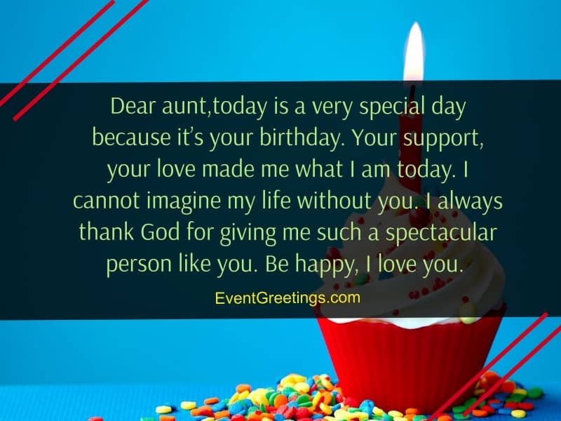 happy birthday auntie wishes