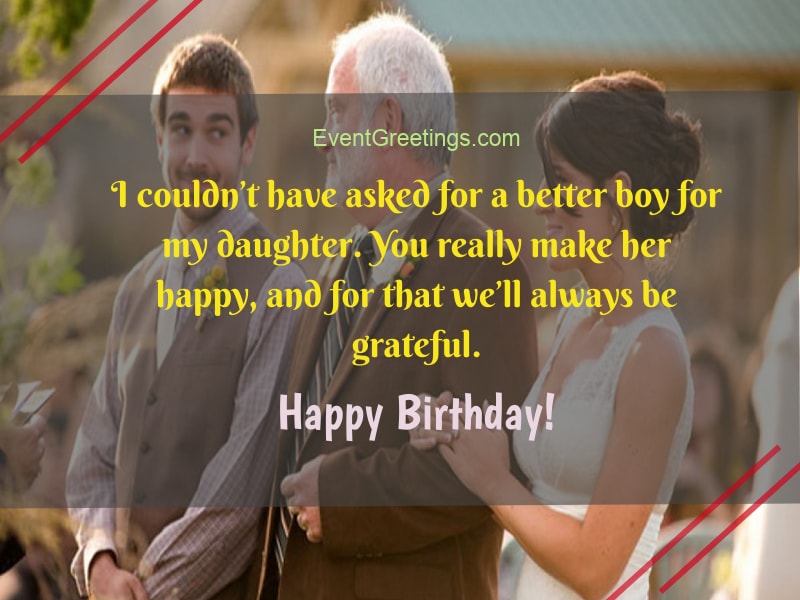 Birthday Wishes For Son In Law Perfect Gesture To Show Love