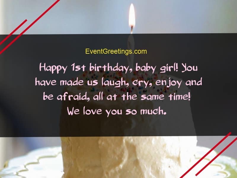 21 Awesome Birthday Wishes For 1 Year Old Daughter