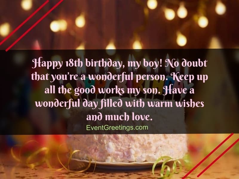 18th birthday wishes and quotes 