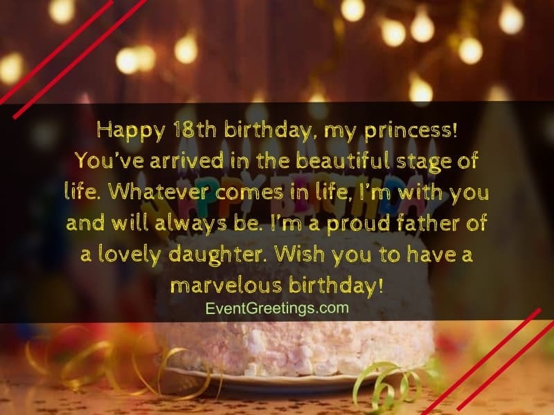 35+ Latest Happy 18th Birthday To My Beautiful Daughter Quotes