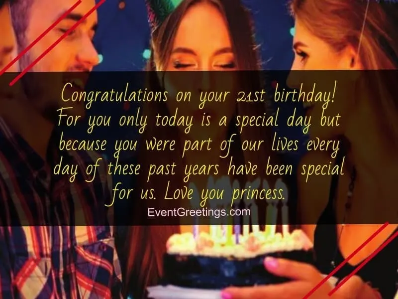 21st Birthday Quotes And wishes