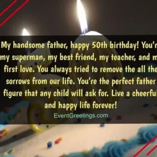 50th birthday wishes and quotes