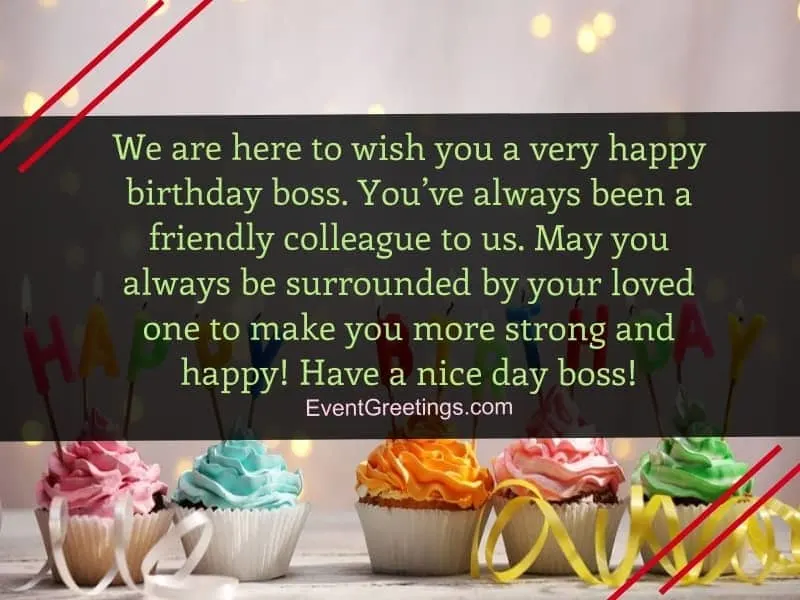 funny birthday wishes for boss