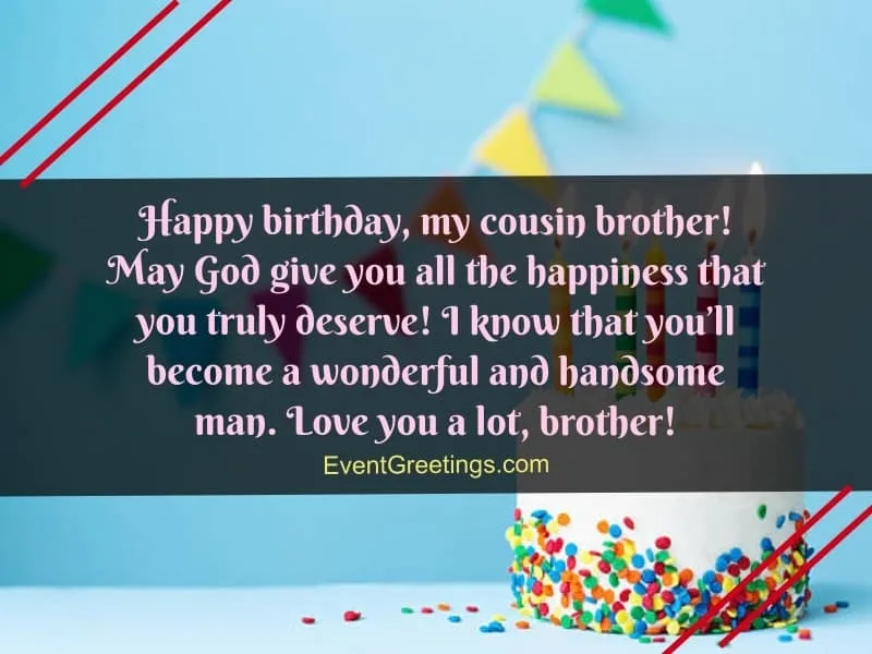 happy birthday wishes for male cousin