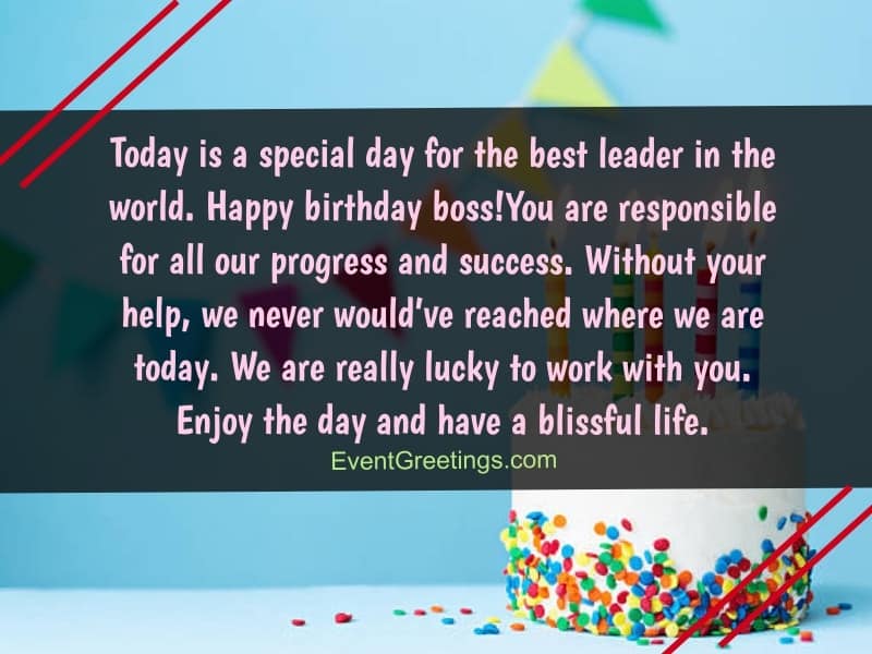 funny birthday wishes for boss