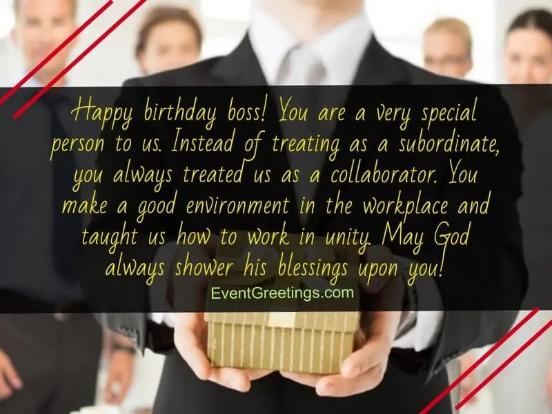 formal birthday wishes for boss