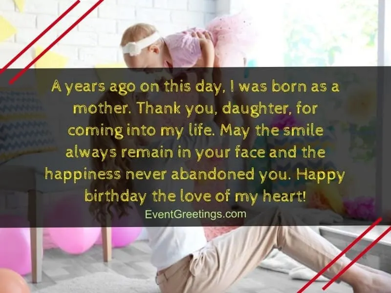 lovely birthday wishes for daughter from mother 