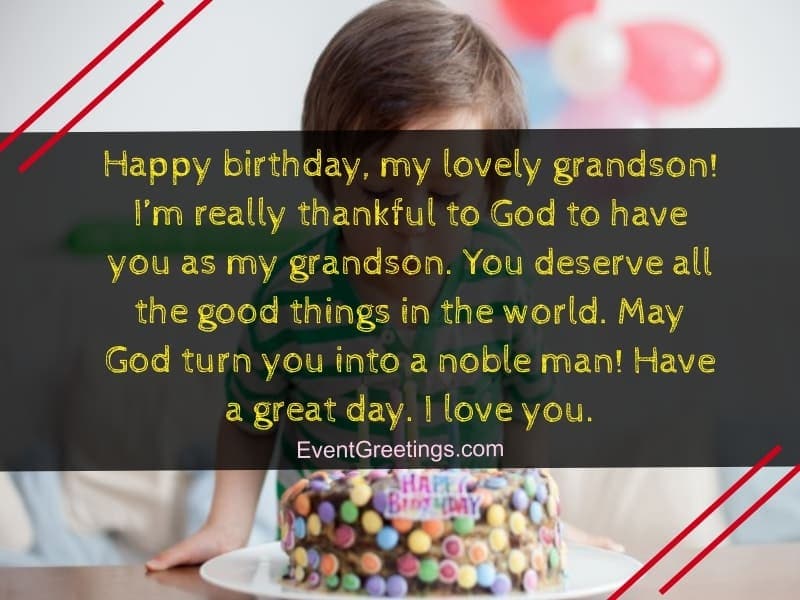 birthday wishes for grandson