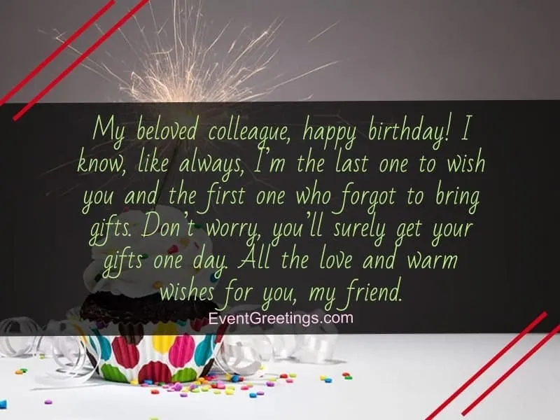 funny birthday wishes for coworker