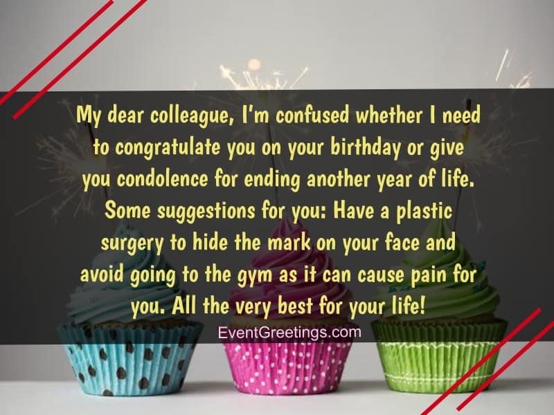 Happy Birthday Co Worker & Boss Lovely Friendship Greeting Card  Zebstar