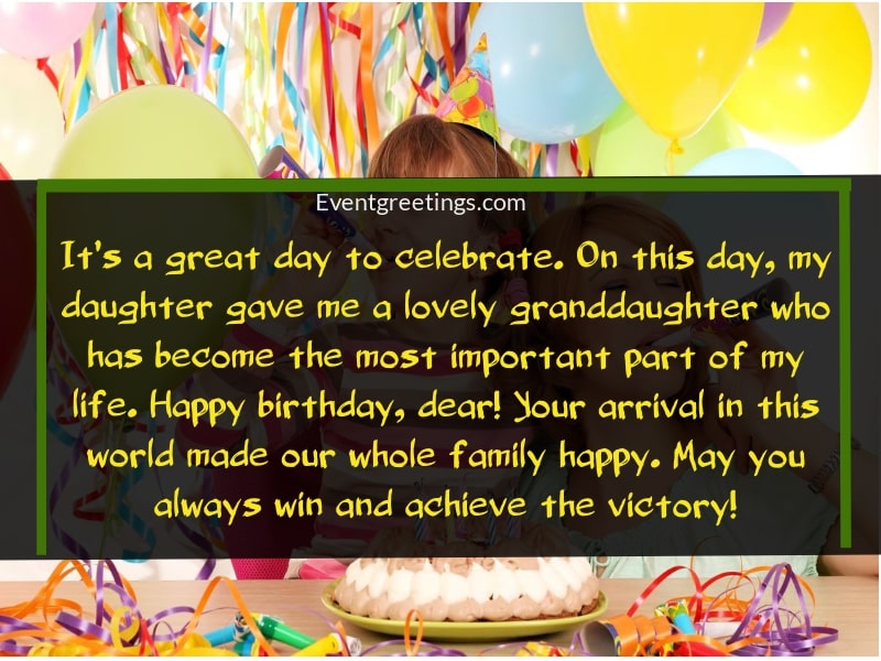 birthday wishes for granddaughter