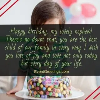 happy birthday wishes and quotes for nephew