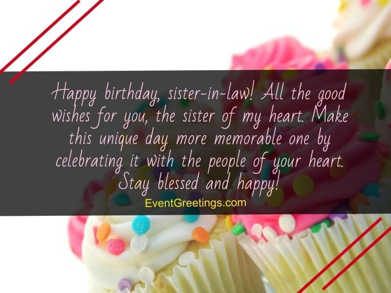 45 Best Birthday Wishes And Quotes For Sister In Law To Express