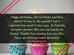 60 Best Birthday Wishes for Sister In Law To Express Unconditional Love