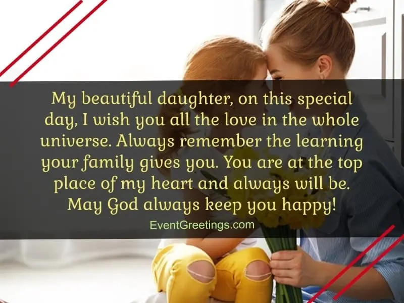 beautiful birthday quotes for daughter from mother