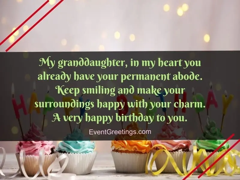 inspirational birthday wishes for granddaughter