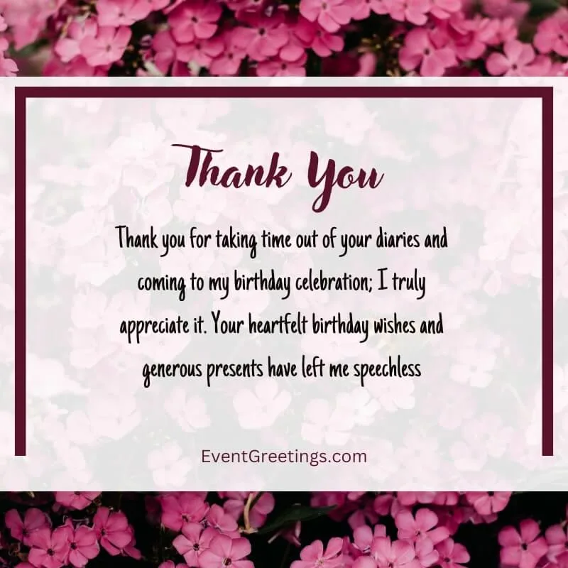 thank you quotes for birthday wishes