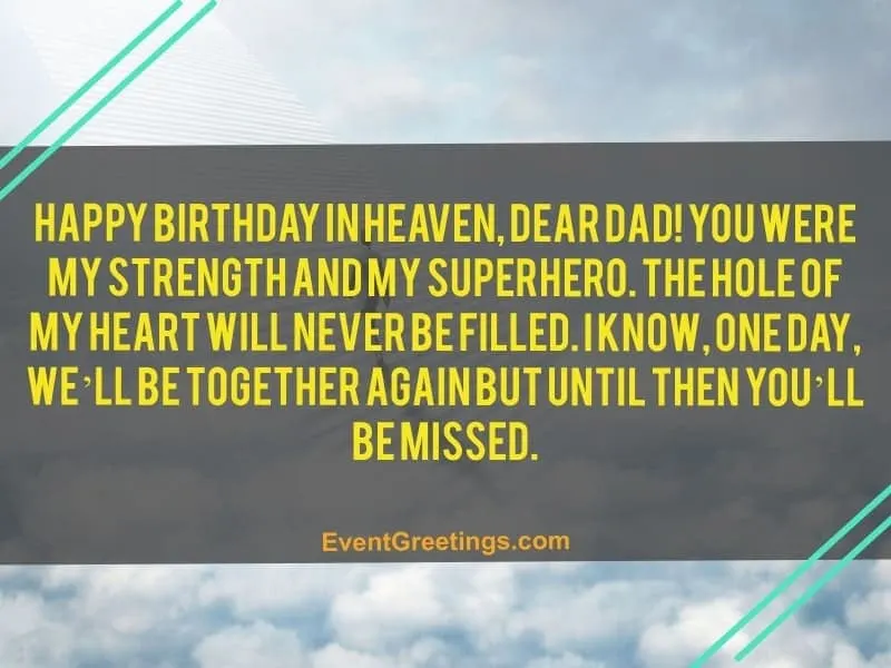 birthday wishes in heaven