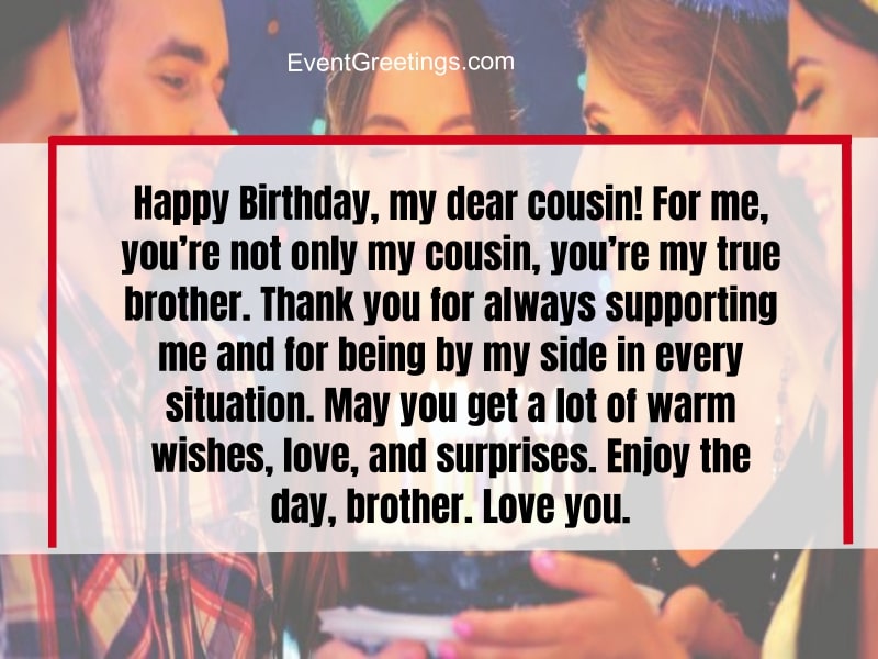 Happy Birthday Cousin Quotes