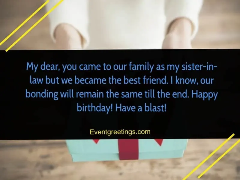 birthday quotes for sister in law 