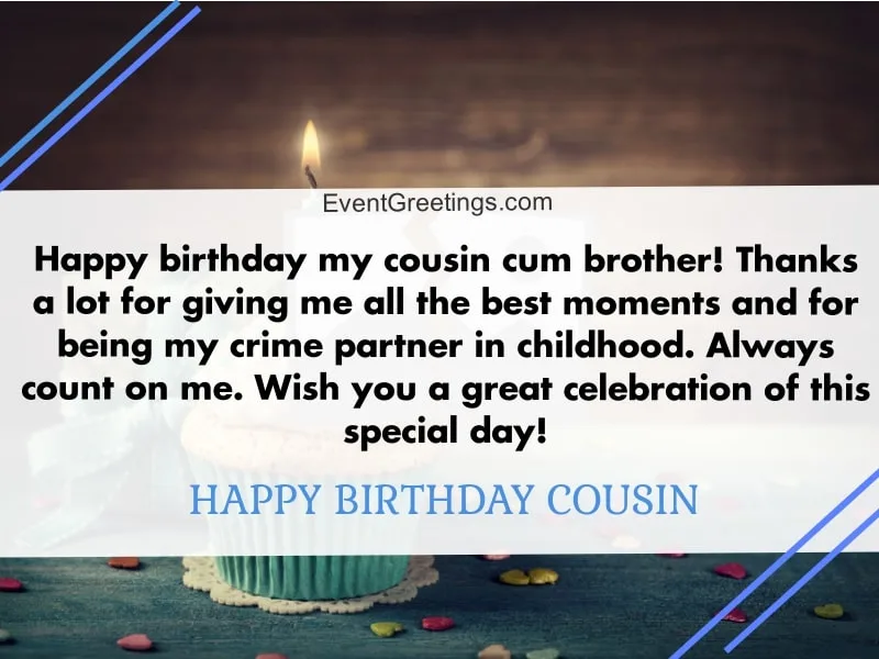 happy birthday cousin