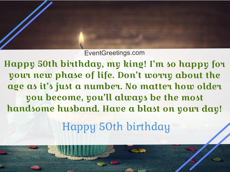 50th birthday messages