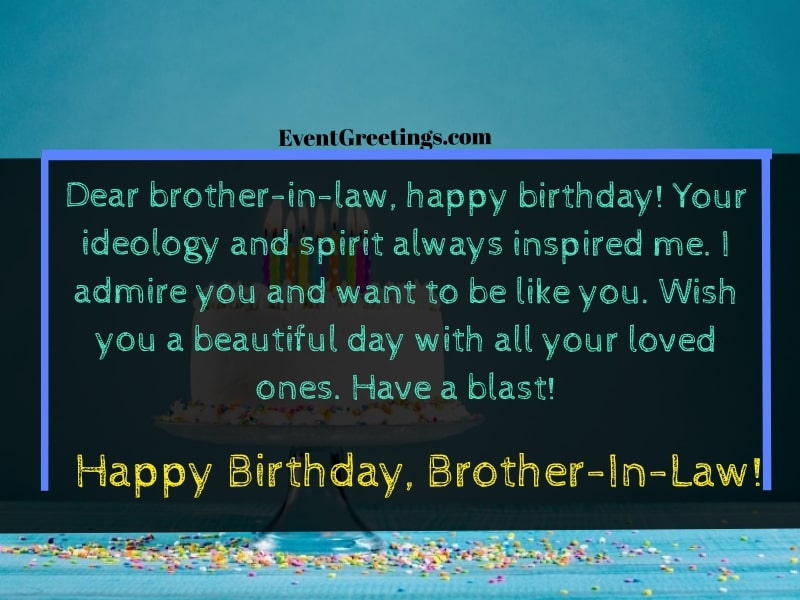 birthday wishes for brother in law