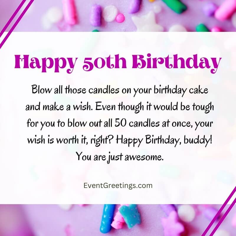 positive inspirational 50th birthday quotes