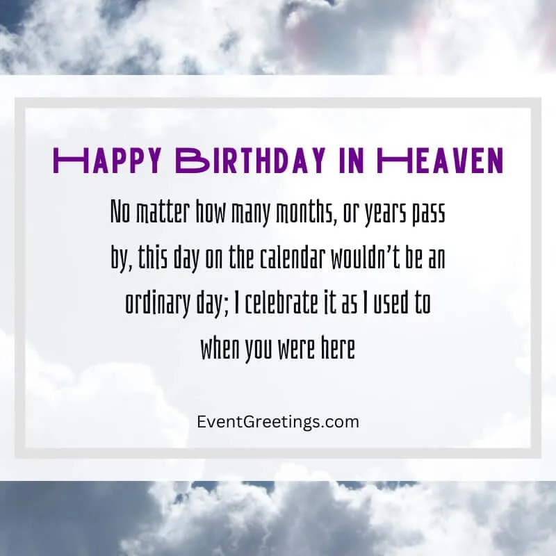 75 Heart Touching Happy Birthday In Heaven Quotes With Respect & Love