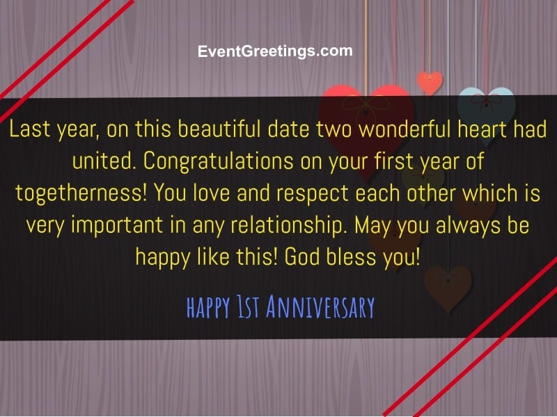 35 Best Happy 1 Year Anniversary Quotes And Images