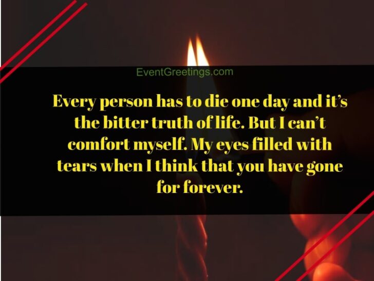 15 Emotional 1 Year Death Anniversary Quotes To Remember Dearest One