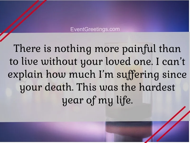 15 Emotional 1 Year Death Anniversary Quotes To Remember Dearest One