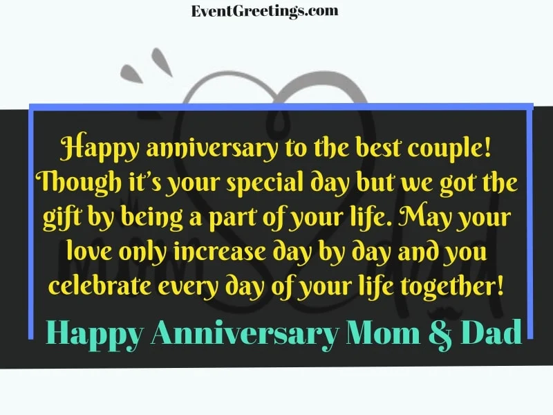 anniversary quotes for parents