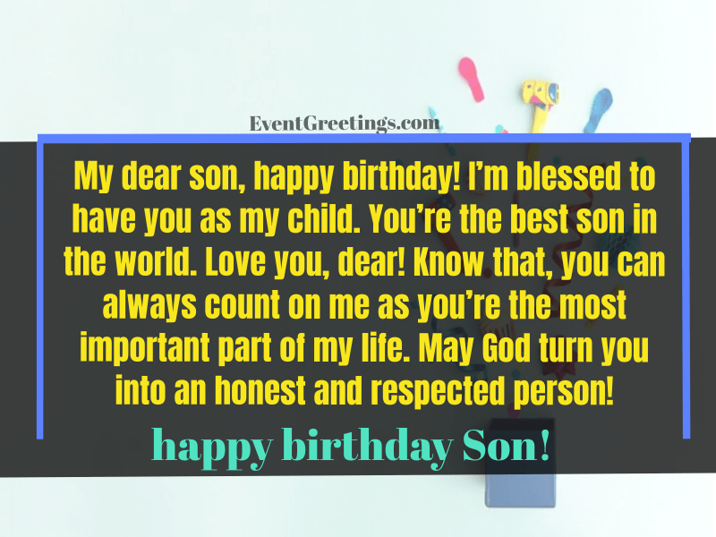 40 Best Happy Birthday Son From Mom Quotes With Unconditional Love