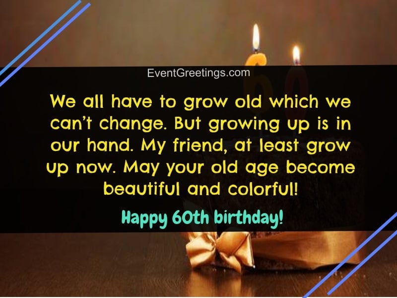 40 Best Happy 60th Birthday Wishes And Quotes For Special People